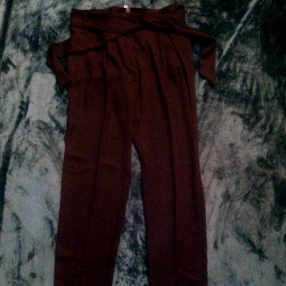 MANGO Suit Trouser Pants in Black, Sz 10 - Picture 13 of 15